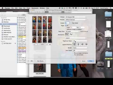 Print Out Search Results On Preview App Mac